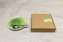 画像をギャラリービューアに読み込む, ガラス釉薬風メラミンプレート 4枚セット 【よこみねさやかオリジナル】