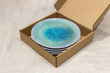 画像をギャラリービューアに読み込む, ガラス釉薬風メラミンプレート 4枚セット 【よこみねさやかオリジナル】