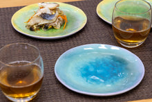 画像をギャラリービューアに読み込む, ガラス釉薬風メラミンプレート 4枚セット 【よこみねさやかオリジナル】