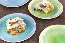 画像をギャラリービューアに読み込む, ガラス釉薬風メラミンプレート 4枚セット 【よこみねさやかオリジナル】