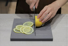 画像をギャラリービューアに読み込む, slice a lemon オリジナルまな板
